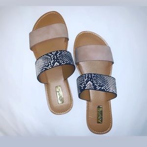 Two strap sandals